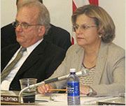 Ranking Member Ileana Ros-Lehtinen and Acting Chairman Howard L. Berman