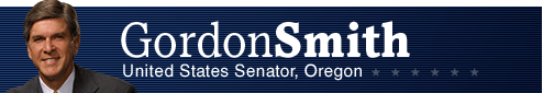 United States Senator - Gordon Smith