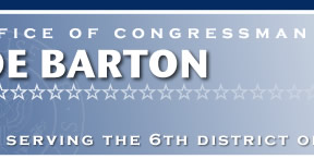 Joe Barton Congressman 6th District of Texas