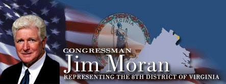 Congressman Jim Moran, Representing the 8th District of Virginia