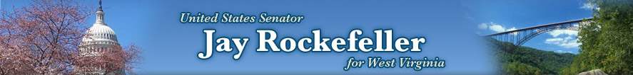 United States Senator Jay Rockefeller for West Virginia