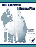 Cover of the Health and Human Services Pandemic Influenza Plan