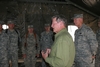 Senator Inhofe and Maj. Gen. Wyatt in Iraq