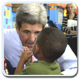 John Kerry Photo Gallery Thumbnail.  Click to view larger image