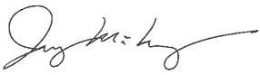 Signature of Congressman McNerney