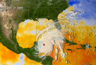 Hurricane Wilma - click for 2mb movie