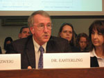 Dr. William E. Easterling testifies before the full Committee.