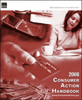2008 Consumer Action Handbook cover graphic