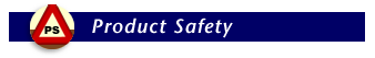 Image for Product Safety Section