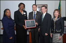 PBGC Team Photo: Dept. of Agriculture and PBGC Awarded FCG's Second Annual Customer Satisfaction Achievement Award