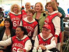 Photo - Assistant Secretary Carbonell met the New Jersey Nets senior dance team