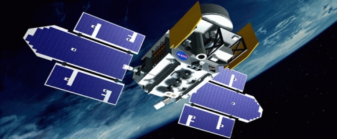 ICESAT Satellite Image