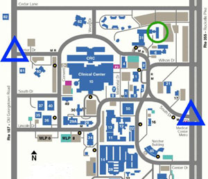 NIH Campus Map