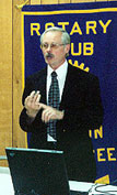 Rotary Club speaker