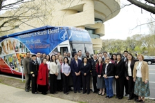 Photo - HHS officials and representatives of tribal organizations at the National Museum of Native American History