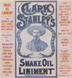 Old advertisement for snake oil medication