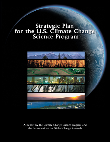 Cover of the Strategic Plan for the U.S. Climate Change Science Program.
