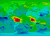 First Global Carbon Monoxide (Air Pollution) Measurements