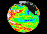 Warm Ocean Temperatures Blanket the Far-Western Pacific