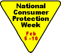 National Consumer Protection Week 2001
