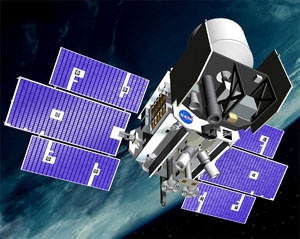 ICESat Spacecraft Illustration