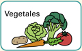 Eat Healthy foods. An illustration of vegetables