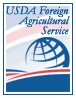 Department of Agriculture, Foreign Agricultural Service (FAS) logo with a hyperlink to the FAS website