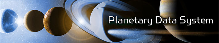 Planetary Data System Banner