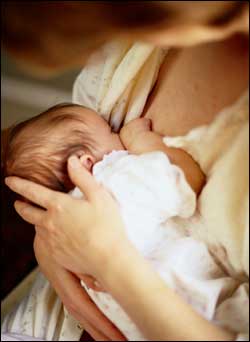 Photo: Breastfeeding mother