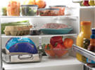 foods in refrigerator