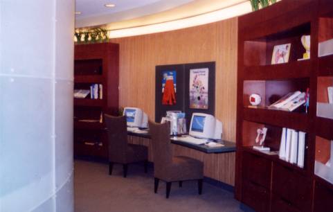 Figure A-3: Health Information Center with six computers.