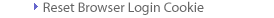 Reset Browser Login Cookie