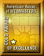 American Association of Webmasters Gold Award