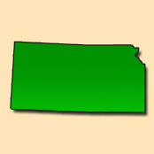 Image: Kansas state map