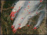 Raging Fires in Idaho and Montana