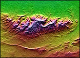 Topography: Haro and Kas Hills, India