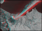 Stereo View of the Eruption of Mt. Etna
