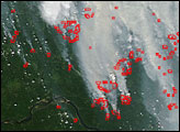 Fires Across the Central Siberian Plateau