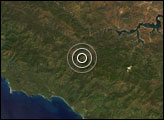 Earthquake near San Simeon, California