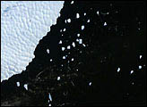 Iceberg B10A Calving