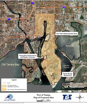 Tampa Port Specific Site Map