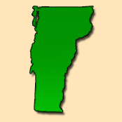 Image: Vermont state map