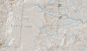 This is a full-scale image of a portion of the geology map. It also links to a reduced scale rendition of the map.