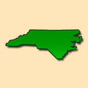 Image: North Carolina state map