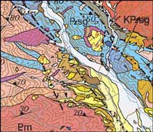 Detail of San Bernardino 30' × 60' quadrangle, California