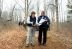 Small photo: President George W. Bush tours Wells National Estuarine Research Reserve 
