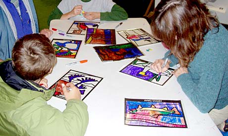 stained glass artists