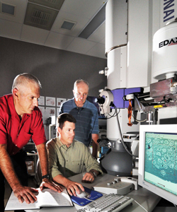 Sandia's materials characterization analysts