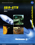 The 2007 Phase 1 NASA SBIR/STTR Solicitation