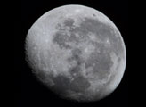 ISS Astronauts View the Moon